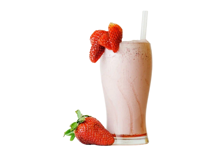 Молочный коктейль "Клубника"